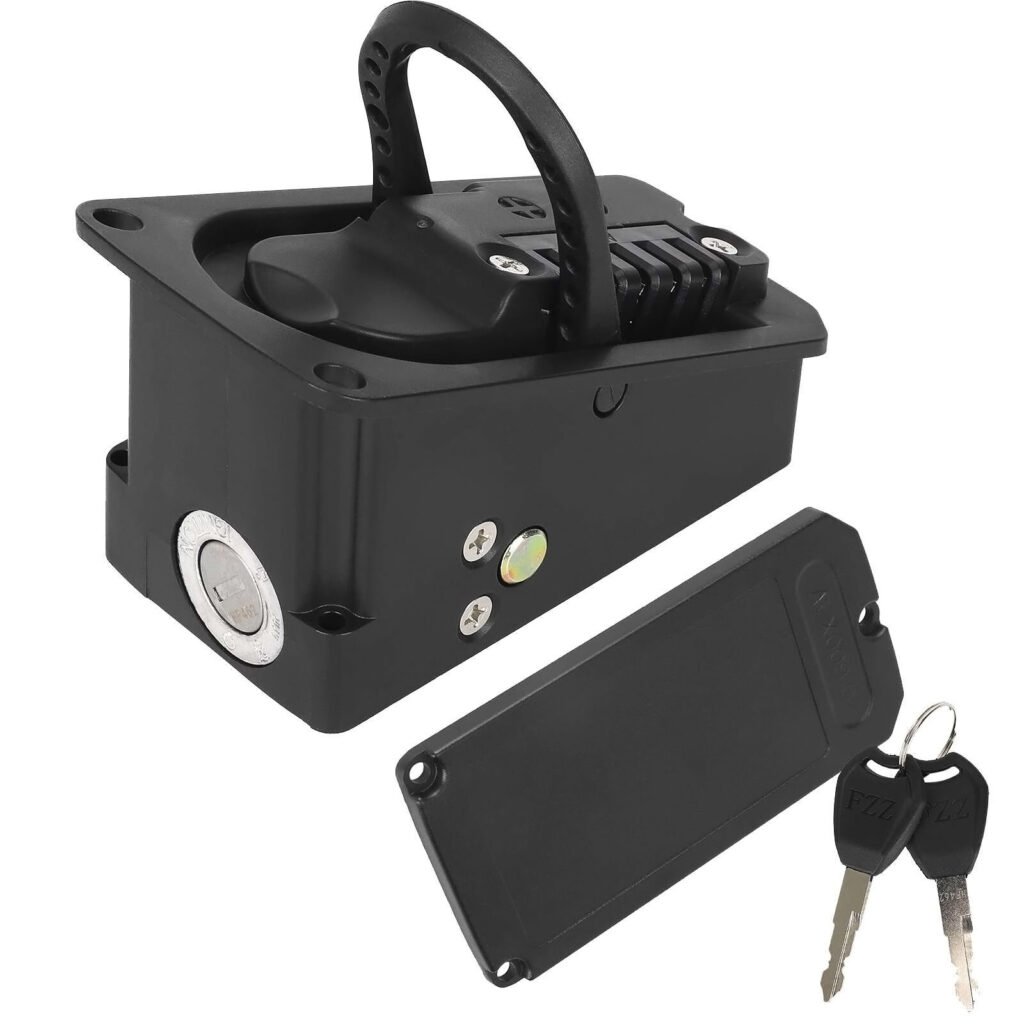 battery lock – anti theft mechanical lock with power cut off switch for engwe e bike