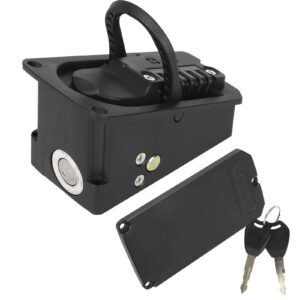 battery lock – anti theft mechanical lock with power cut off switch for engwe e bike