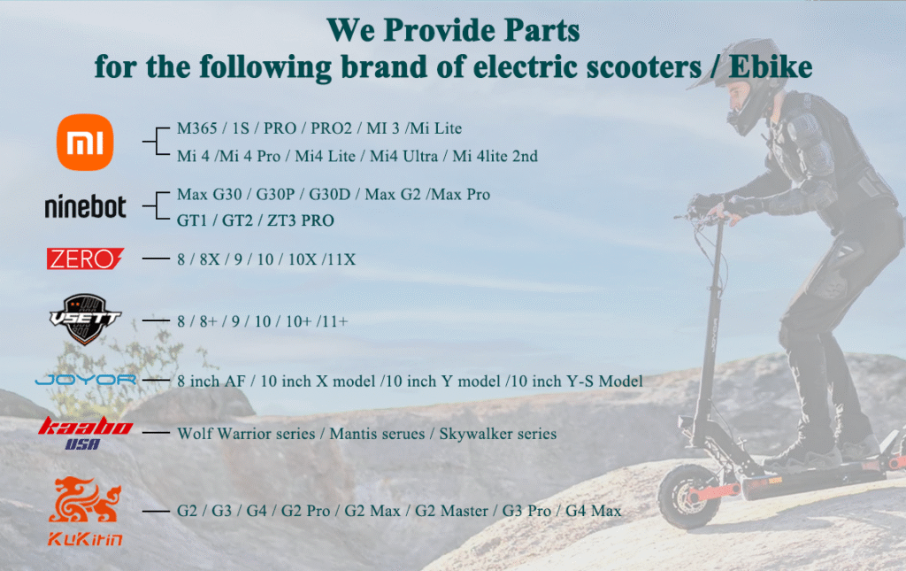 escooter spare parts description